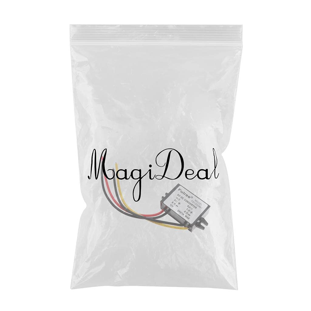 MERISHOPP 24W Car Power Supply Module, DC/DC Boost Converter Voltage Regulator 9-22V to 24V 1A Power Supply Transformer Step-up Module, Waterproof-image-20