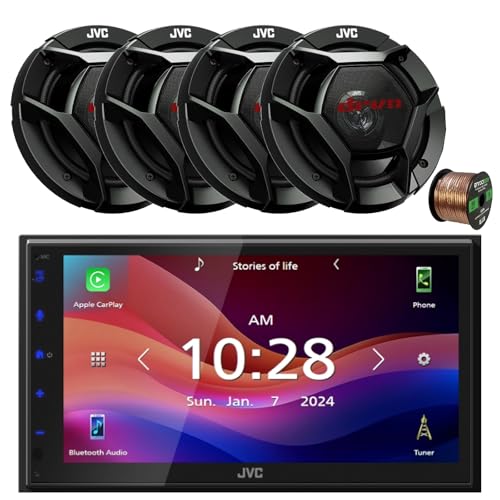Receptor multimedia JVC KW-M695BW con pantalla de 6.8 pulgadas miniatura 1