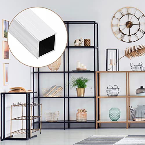 sourcing map Quadrat Alu Rohr 30mmx30mmx2mmx300mm 6063 Alu für Haus Einrichtung Maschinen