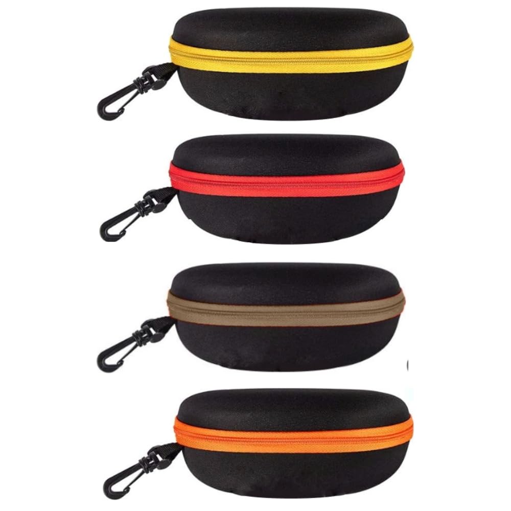 Buy KT Sunglasses Case for Men & Women Combo Pack of 4 Solid Black