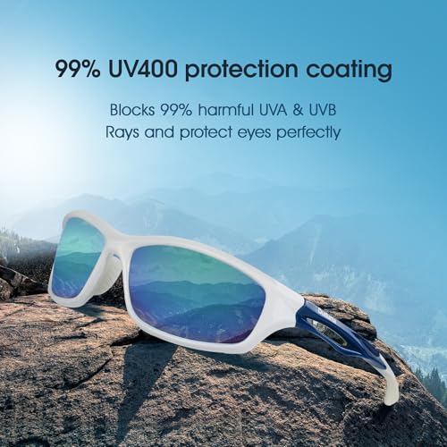 Image of Duduma Polarized Sports Sunglasses for Men Women Running Cycling Fishing Golf Driving Shades Sun Glasses Tr90