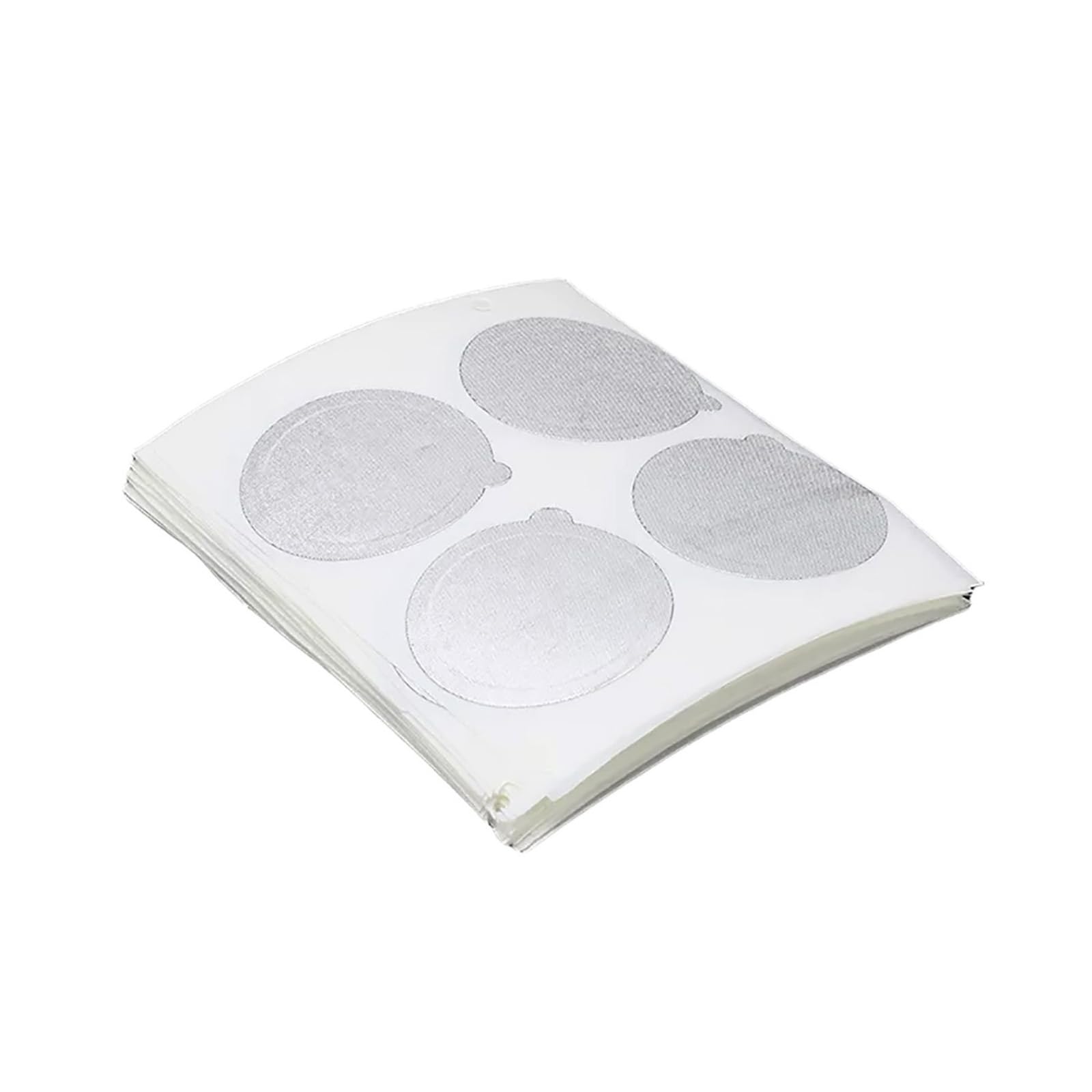 ERRORY Of 100 Coffee Pods Foil Seals 53.5mm Aluminum Lid Seal Foils Covers Sealers for Coffees Pods Aluminum Foil Sticker
