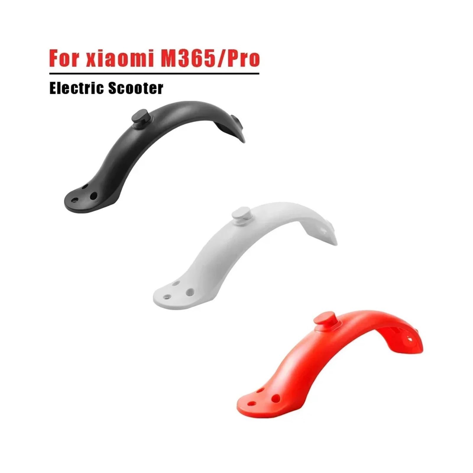 Garde-boue roue arrière scooter électrique 15 pièces, Convient for Xiaomi, Mijia M365 Pro Garde-boue arrière pour trottinette électrique(MULTI)