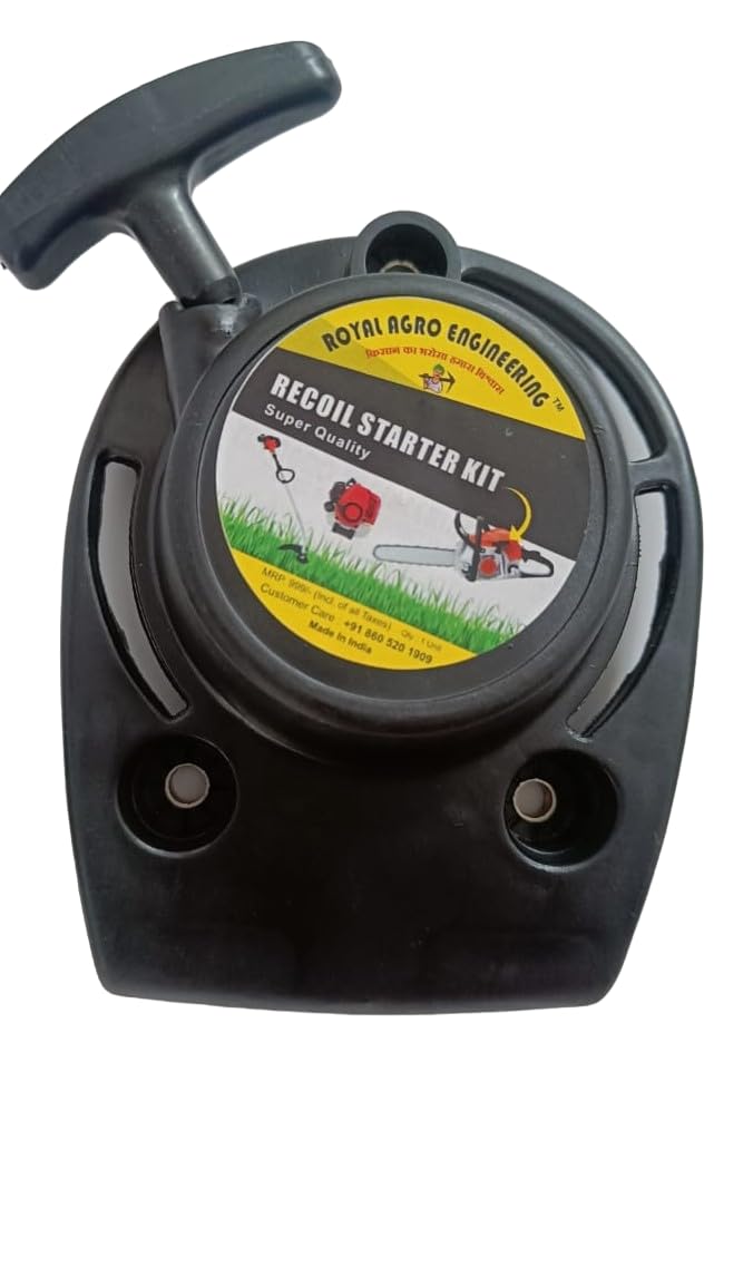 ROYAL AGRO ENGINEERING® Premium GX35 Engine 4 Stroke Recoil Starter Kit for Brush Cutter, Grass Trimmer Replacement Part (B0DGDH119P) Amazon Price History, Amazon Price Tracker