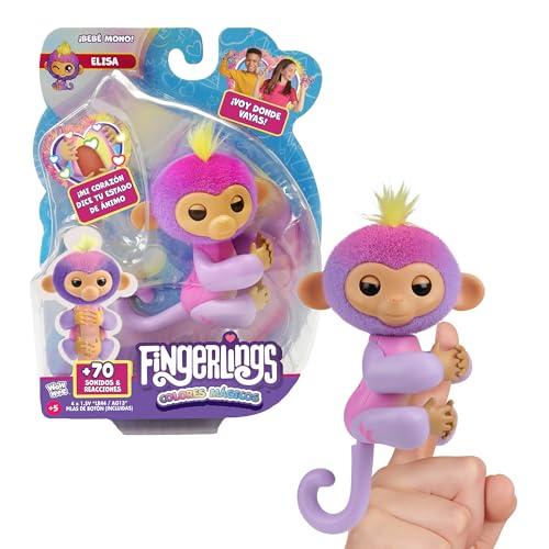Fingerlings Colores Mágicos Juguete, Multicolor (Bizak 61853181-1)