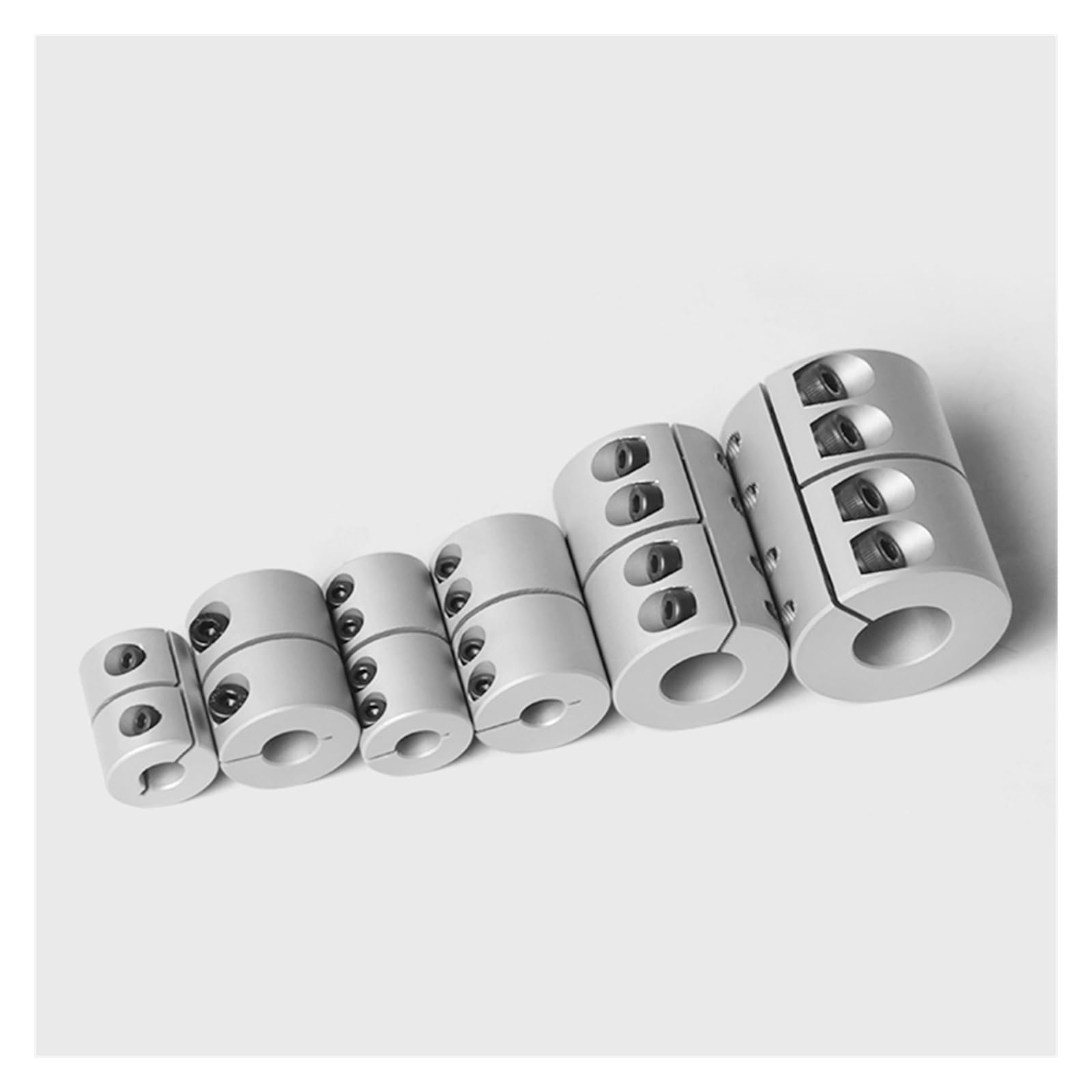 Sourcing Map Aluminium-Wellenkupplung – 8 Mm Auf 13 Mm, Spinnenkupplung, 50 X 40 Mm, Flexibel, Stoßdämpfend, Für 3D-Drucker, CNC-Fräsen & Servomotoren