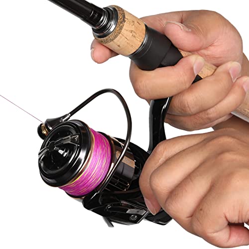 ZJIANCスピニングリール6000 リール6000番スピニングリール 淡水/海水釣りリール ７＋１ボールベアリング リール6000 ギア比5.0 ショアジギング ジギング 堤防や磯釣り 船釣り カヤック釣り ガツオ シイラ サワラ ブリ 青物 ねじ込みハンドル 6000番リール 7枚目