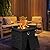 28 inch Outdoor Propane Fire Pit 40,000 BTU Gas Fire Pit Table with Lid & Lava Rock, Waterproof Cover, Square Gas Firepit Table for Garden/Patio, CSA Certification