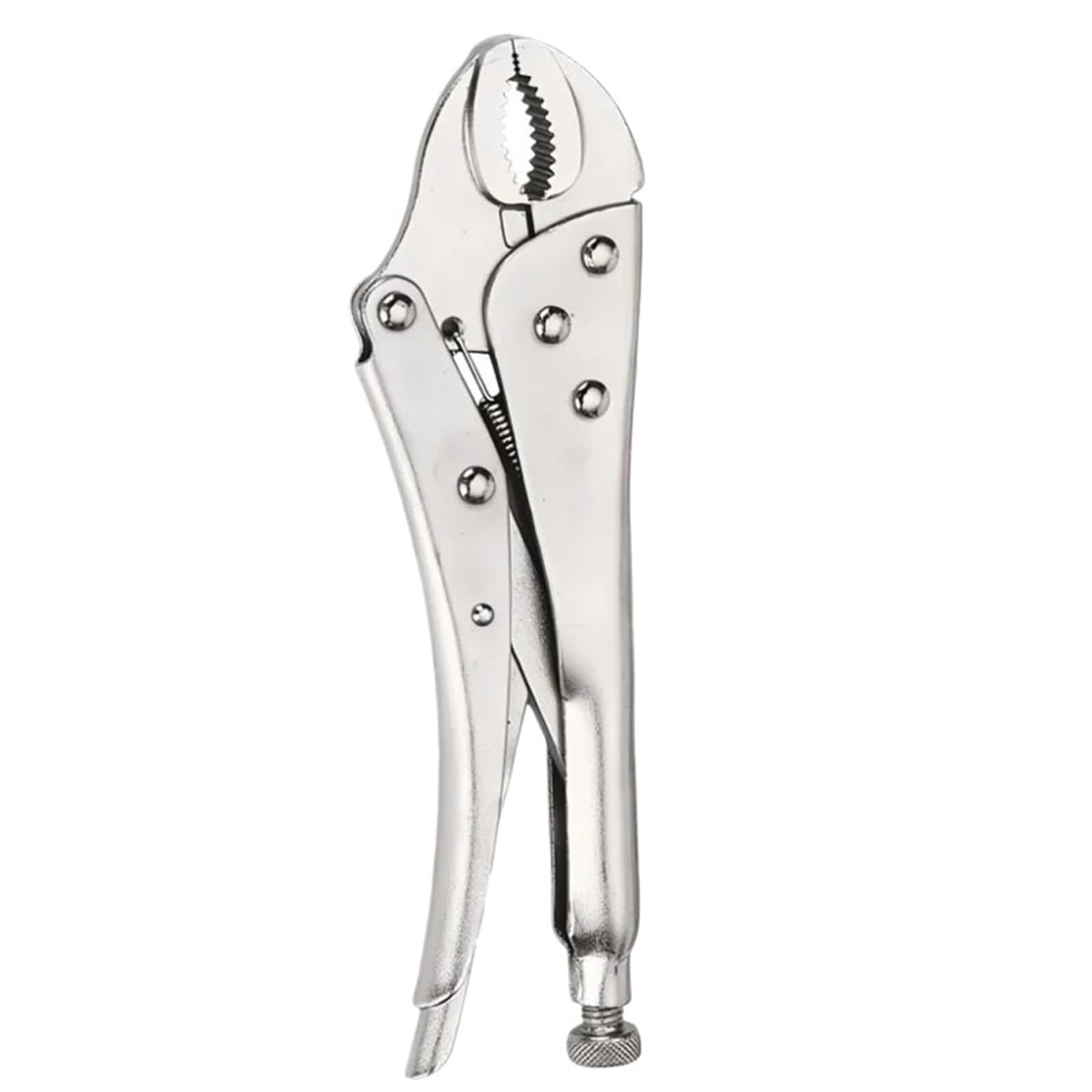 Locking Pliers 5/7/10 Inch Locking Plier,Heavy-Duty Powerful Curved Jaw Pliers,Multifunctional Pressure,Spanner Wrench Lock Tools(7in)