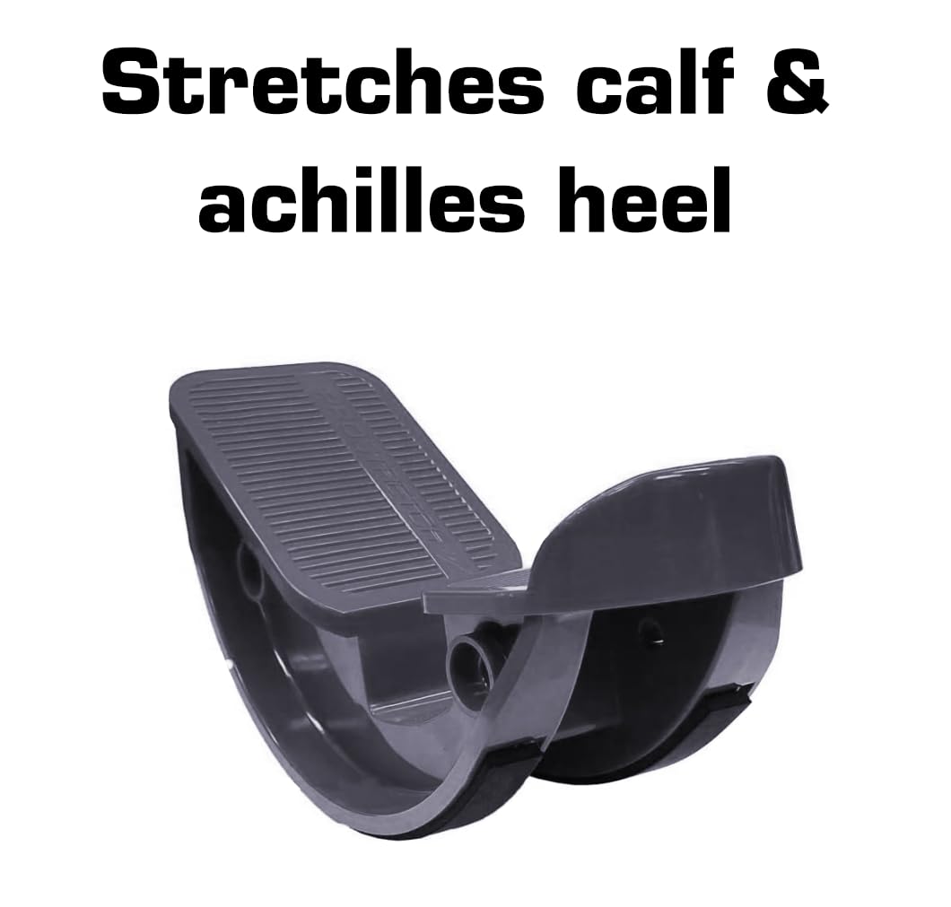 Gray Calf/Achilles Heel Stretching Device - Exercise Aid for Adults and Youth