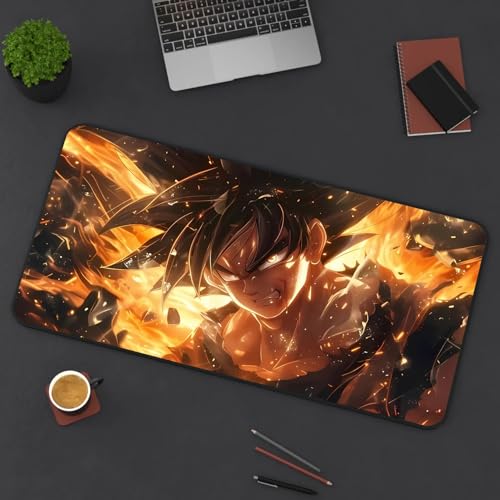Image of Anime fearturing Large Gaming Mouse Pad, Extended Desktop Mat, 58 x 28 cm. (DS 9)