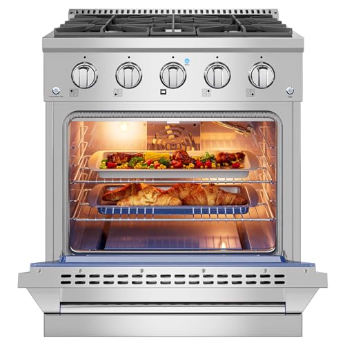Empava 30GR07 Gas Range Stove,30 Inch Pro-Style Freestanding Slide-In Single Oven 4.2 Cu. Ft thumb #5