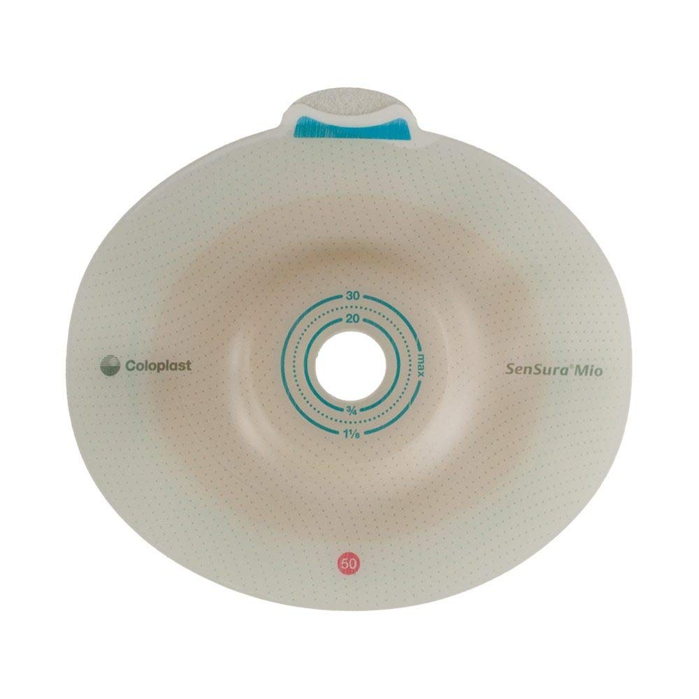 SenSuraColoplast - Mio Click Two-Piece Ostomy Skin Barrier - 13/16" Pre-Cut