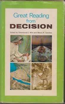Hardcover Great Reading From Decision: Selections From the First Ten Years of Publication Book