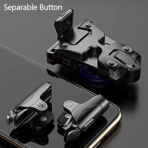DishyKooker Game Trigger Controller Black Plastic Winner Winner Chicken Dinner For Mobile Phone Quic