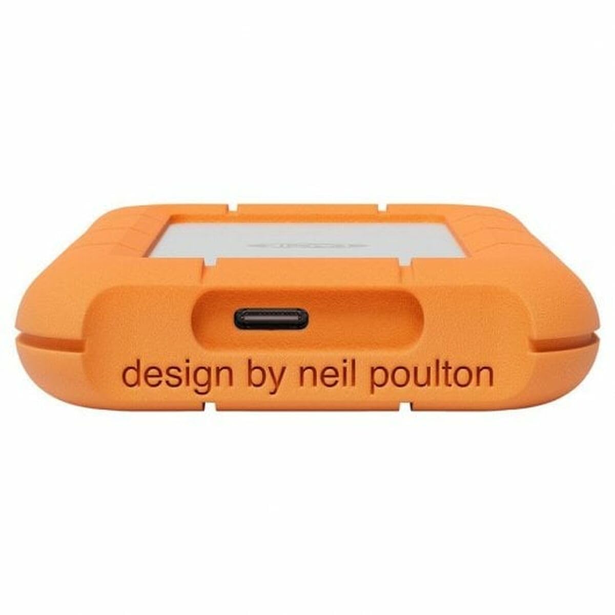 LaCie Rugged Mini extern SSD 1TB, 40 Gb/s, 2.000 MB/s, per PC Mac iPad & iPhone, Data Rescue Service (STMF1000400)