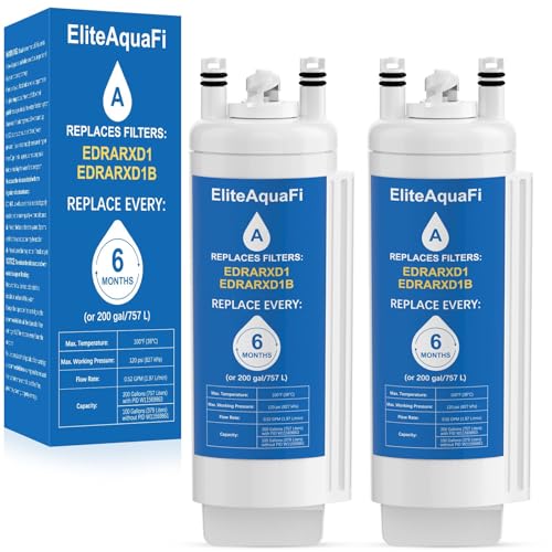 EDRARXD1 Water Filter Compatible with Whirlpool EDRARXD1 Everydrop Filter A (2 Pack)