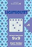 Sudoku Lighthouses - 200 Hard to Master Puzzles 9x9 (Volume 6)