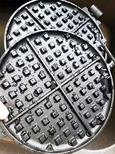 Hawok Cast Iron Waffle Iron Waffle Maker thumb #7