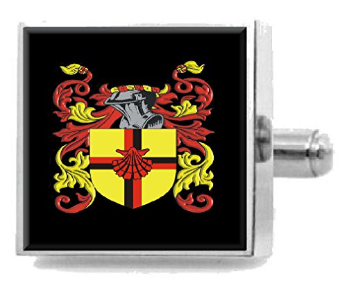 Clip para corbata Woad England evita desalineación con escudo de Inglaterra grabado en bolsa