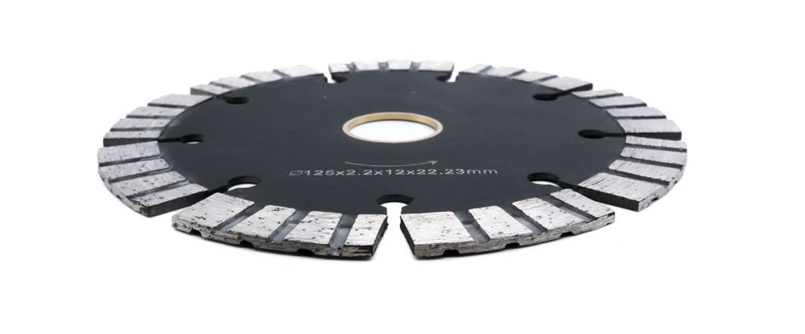 1 Pezzo 125mm 5 "Disco Da Taglio Diamantato Segmento A Secco Per Uso A Umido Lama Per Sega Per Pietra Calcestruzzo Marmo Mattoni Vetrificati Ceramica