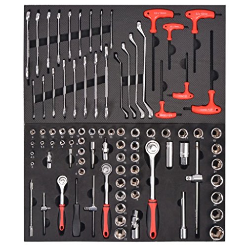 Werkzeugwagen mit 7 Schichten rot – Bild 4