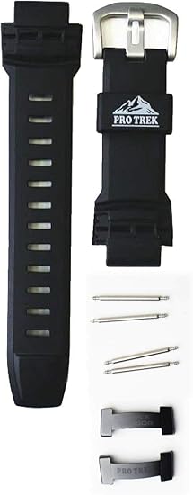 Amazon カシオ Casio Prw 5100 Prw 2500 用バンド ベルト 接続部品 バンドピース バネ棒 時計バンド 腕時計 通販