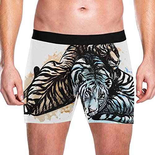 Bóxer para Hombre Ropa Interior Elástica para el Día a Día Pack de 2 2