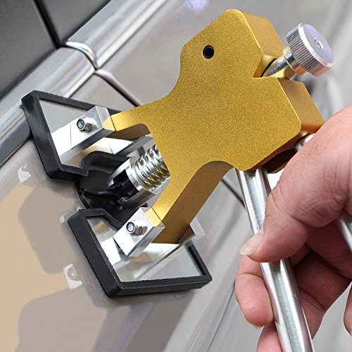 Mookis Dent Removal Kit, Car Dent Repair Kit 19Pcs Auto Body Dent Puller Kit With Golden Dent Lifter For Car Ding Dent Removal #TOP4