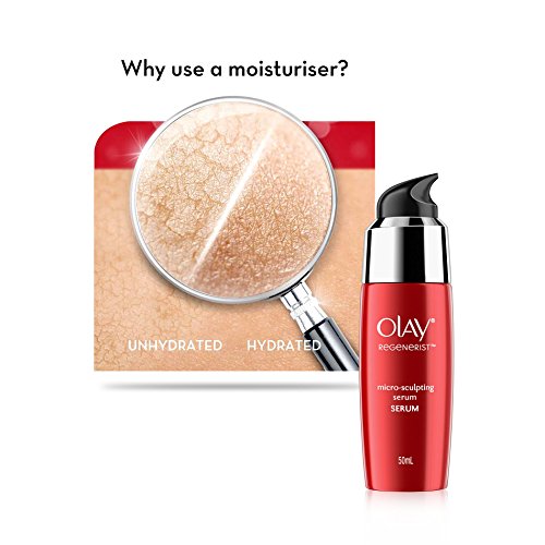Olay Regenerist Micosculpting Serum | Hydrated, Plump, Bouncy Skin | With Hyaluronic Acid, Niacinamide and Peptides | Normal, Oily, Dry, Combination Skin | 50ml - Image 5