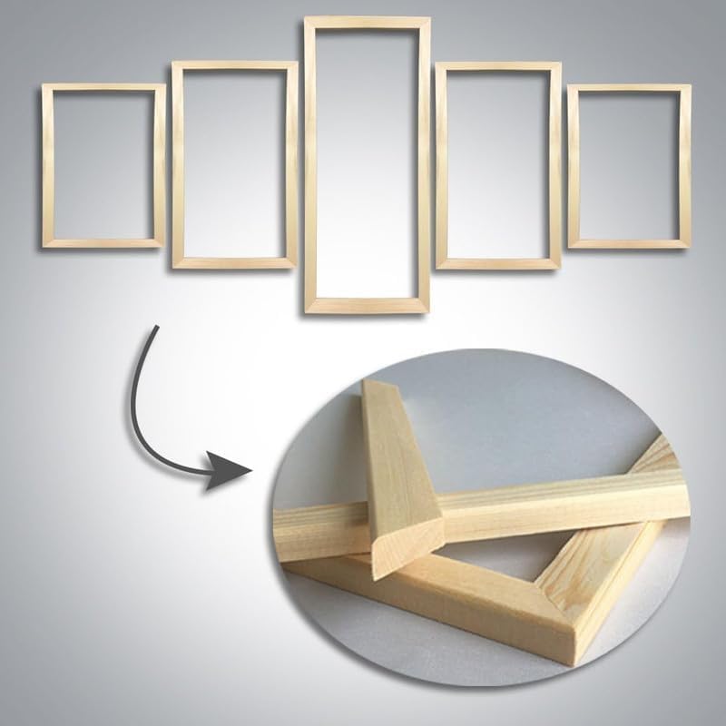 MengMj Set strumenti musicali, stampa su tela HD concerto Quadri Moderni 150x80 cm, Set 5 Pezzi Stampe su Tela per Soggiorno e Camera da Letto, Grande Decorazione Murale Moderna