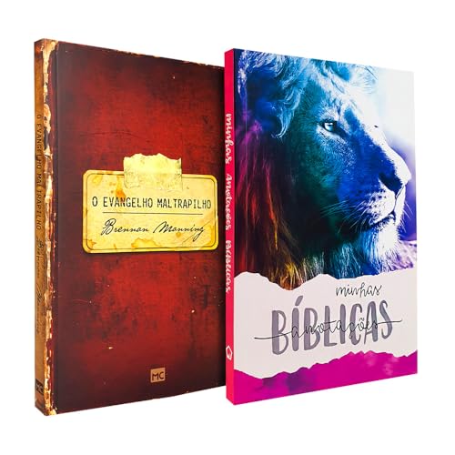 Kit O Evangelho Maltrapilho + Caderno Anotações Bíblicas Leão Col...