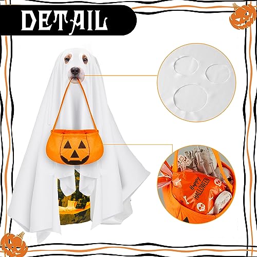 Disfraz de Fantasma Halloween para Perro Grande miniatura 4