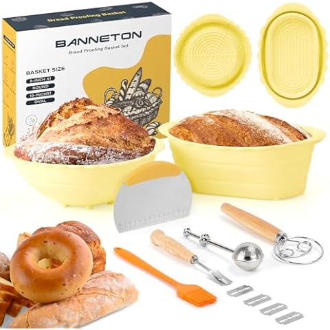 GOKALL Silicone Bread Proofing Set Cover