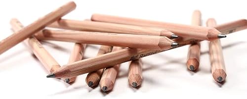 Miniatura 3 de Premium Artist Log lápiz de madera 12 PCS (3B)