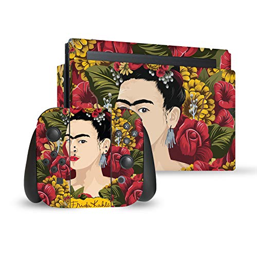 Peau autocollant couverture Nintendo Switch floral dock Joy-Con skin