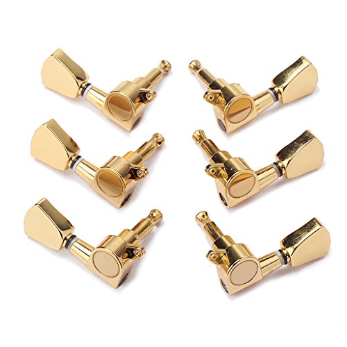 Non-brand 6 Mécaniques pour guitare électrique d’accordage de guitare Ratio : 1 : 18 pour LP - Les Beatles, Paul McCartney, John Lennon, RIngo Starr, George Harrison Non-brand 6 Mécaniques pour guitare électrique d'accordage de guitare Ratio : 1 : 18 pour LP – Image 4