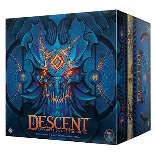 Fantasy Flight Games | Descent: Leyendas de Las tinieblas | Juego de Mesa Cooperativo de Aventuras para Adultos y Jóvenes | A Partir de 14 Años | De 1 a 4 Jugadores | 3-4 Horas por Partida | Español | Ya disponible en tu tienda friki favorita! En mundofriki.es!