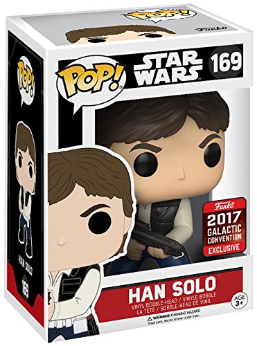 Pop Funko Star Wars Han Solo #169 (2017 Star Wars Galactic Convention Exclusive)