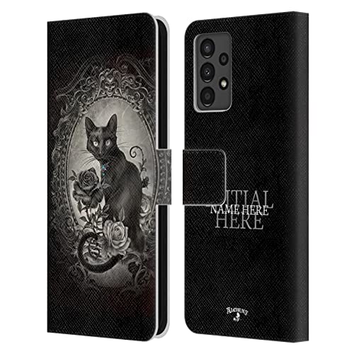 Coque cuir personnalisée haut de gamme Alchemy Gothic compatible Samsung Galaxy A13