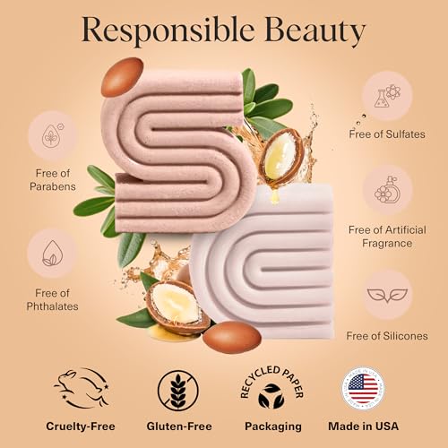Image of Kitsch Argan Oil Shampoo and Conditioner Set - Made in USA, 2 pcs
