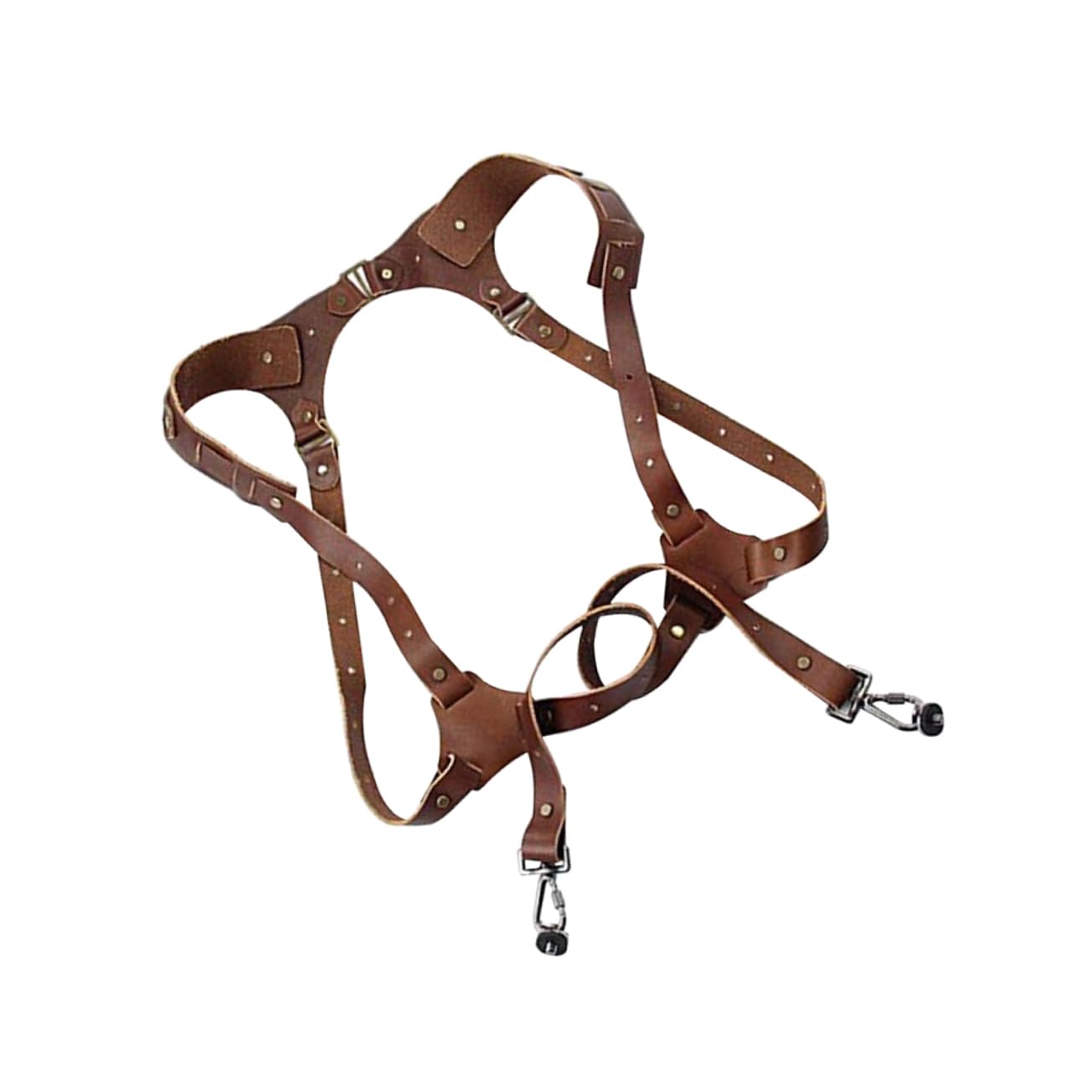 Homoyoyo Bandoulière Réglable en Cuir Marron pour Appareil Photo