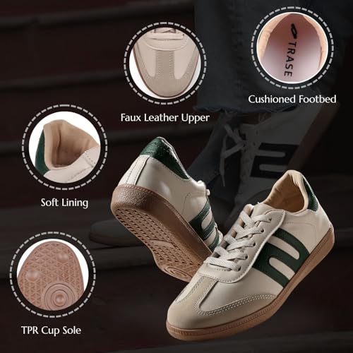 Image of TRASE Casual Sneaker Shoes for Women | Soft Cushioned Insole | Sneakers for Woman | Lightweight | Comfortable | Stylish, Trendy Girls and Women Sneakers with Laces