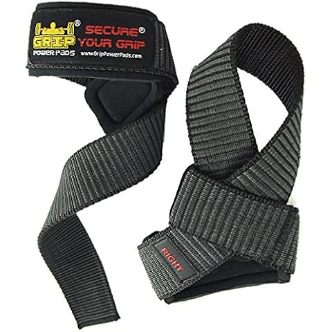 Deluxe klassische Heavy Duty Neopren gepolstert Weight Lifting Straps Cover