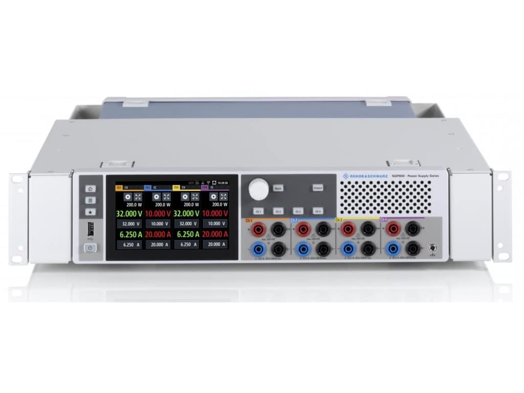 Rohde & SchwarzRohde & Schwarz NGP824-4 Channel Power Supply 800W/64V/10A (Catalog 5601.4007.03)