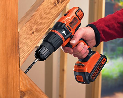 Perceuse à percussion 18V BLACK+DECKER BDCH188N-XJ sans batterie - 8