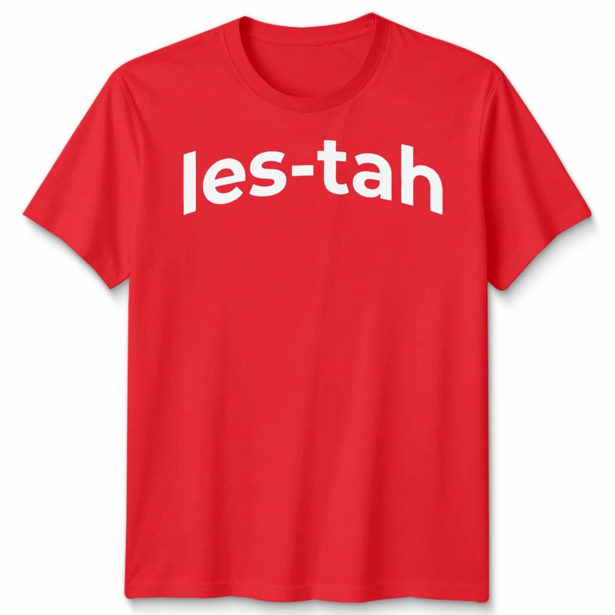 Leicester Lestah Unisex T Shirt Footbal Fan Gift Funny Novelty Soccer Supporters Tee Mens Womens Graphic Top Unisex XL Red