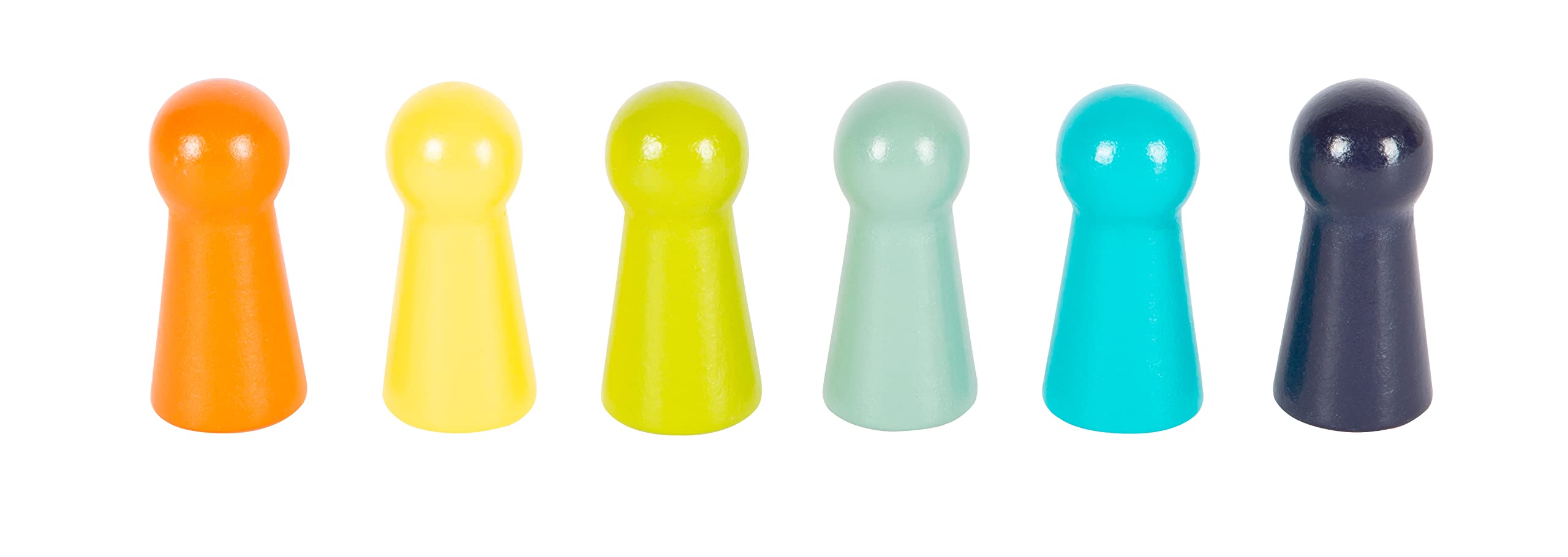 small foot Ludo für 6 Spieler XL aus Holz, Gesellschaftsspiel für die ganze Familie, für Kinder ab 4 Jahren, 1800