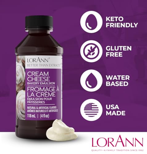 Image of LorAnn Oils Cream Cheese Emulsion & Flavoring For Baking