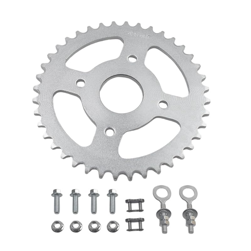 420 Chain 40T 4 Holes Sprocket 40mm Bore for Coleman BT200X CT200U CT200U-EX for Baja MB165 MB200 for Predator 212cc 196cc 6.5hp Mini Bike Go Kart